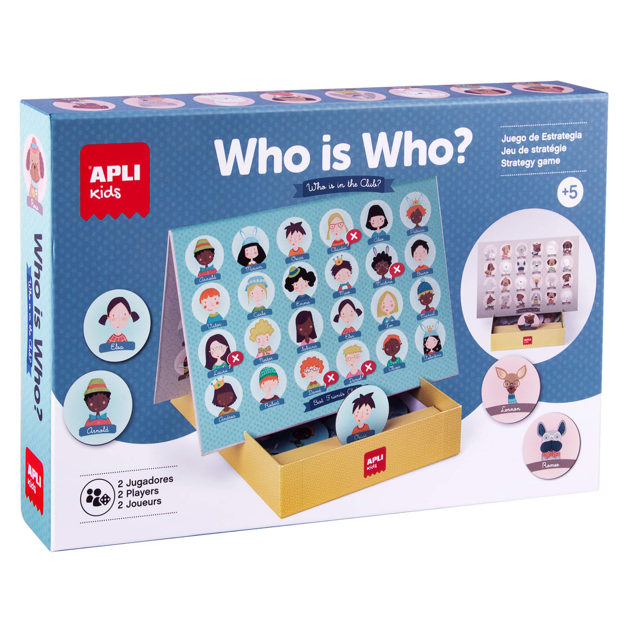 APLI | Gezelschapsspel | Wie is het? 5+ - Le CirQue Conceptstore