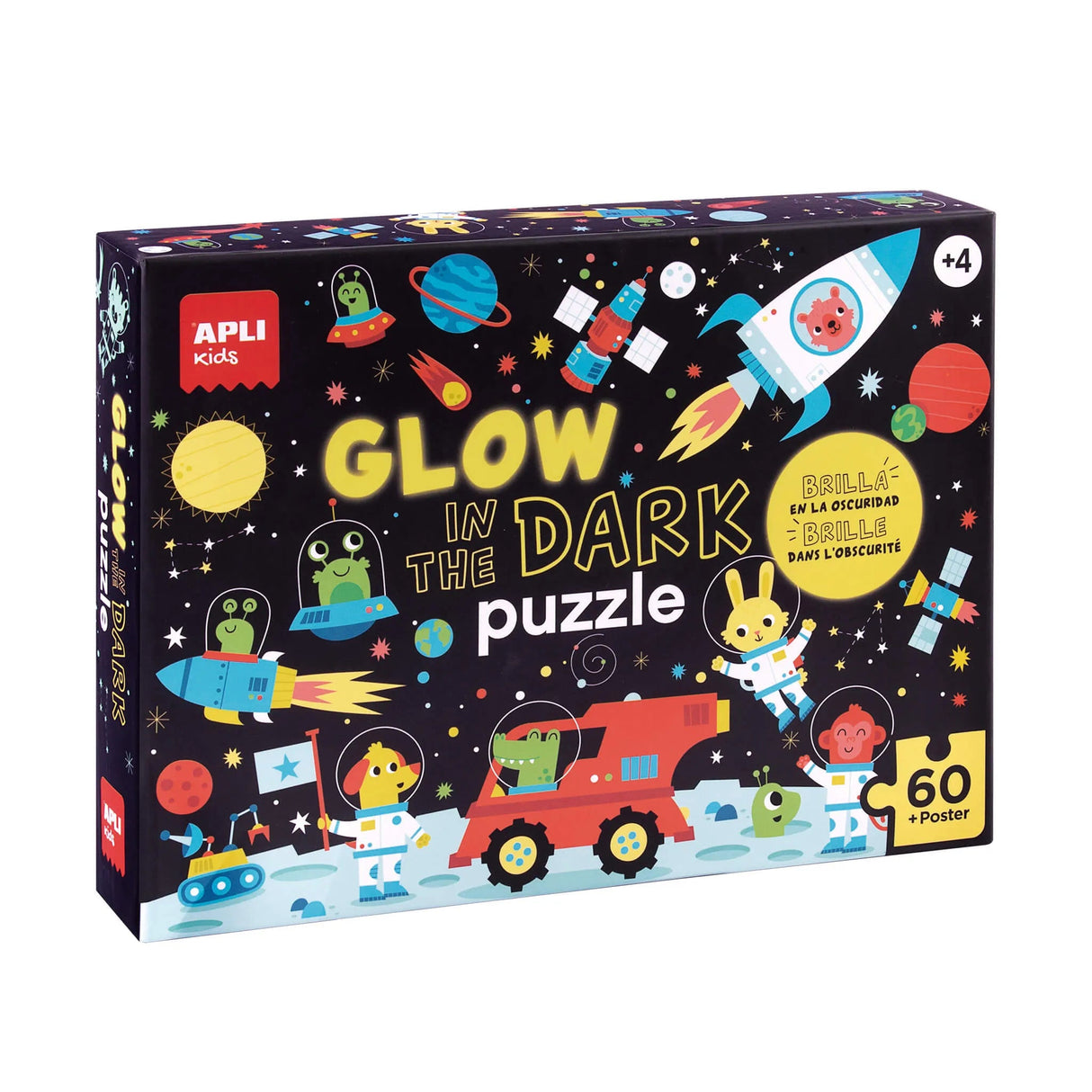 APLI | Puzzel | Glow In The Dark | Ruimte 4+ - Le CirQue Conceptstore