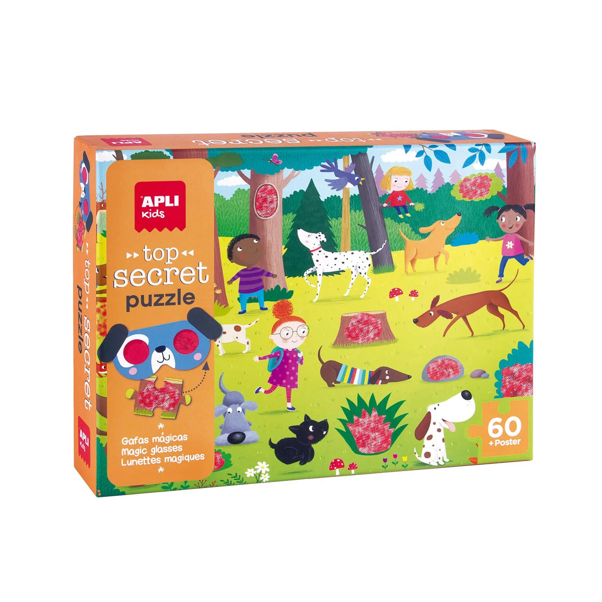 APLI | Zoek & Vind Puzzel | Honden 4+ - Le CirQue Conceptstore