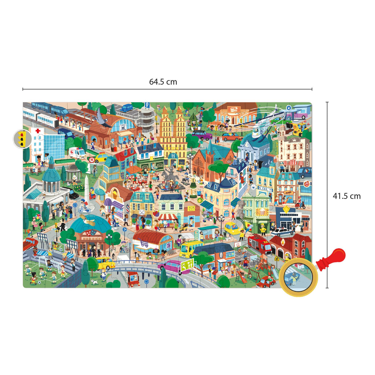 APLI | Zoek&Vind Puzzel | De Stad 5+ - Le CirQue Conceptstore