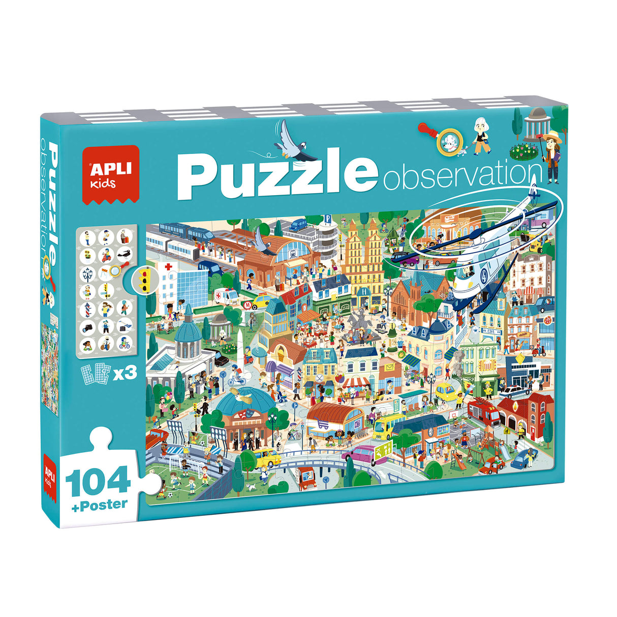 APLI | Zoek&Vind Puzzel | De Stad 5+ - Le CirQue Conceptstore