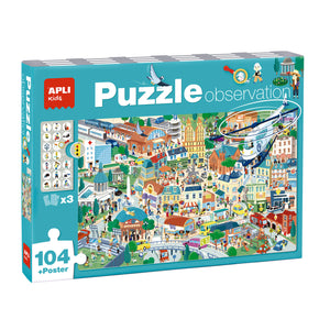 APLI | Zoek&Vind Puzzel | De Stad 5+ - Le CirQue Conceptstore