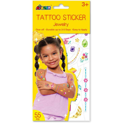 AVENIR - Tattoo Stickers "Jewelry" ( 55 stuks) 3+ - Le CirQue Kidsconceptstore 