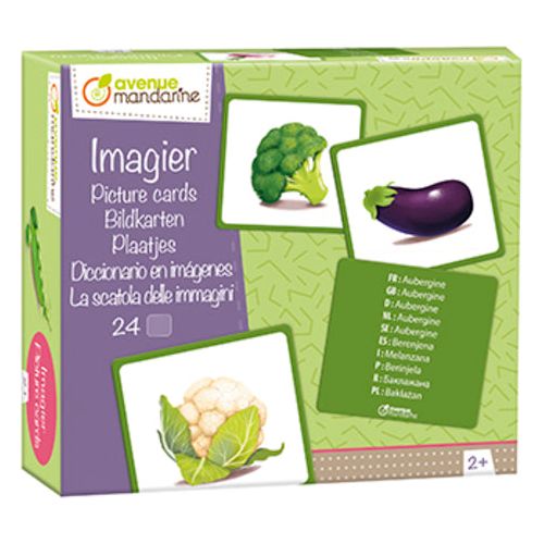 AVENUE MANDARINE - Educatief Spel Plaatjes "Groenten" 2+ - Le CirQue Conceptstore