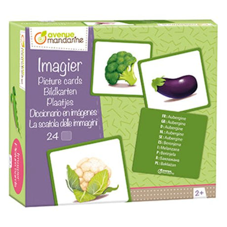AVENUE MANDARINE - Educatief Spel Plaatjes "Groenten" 2+ - Le CirQue Conceptstore