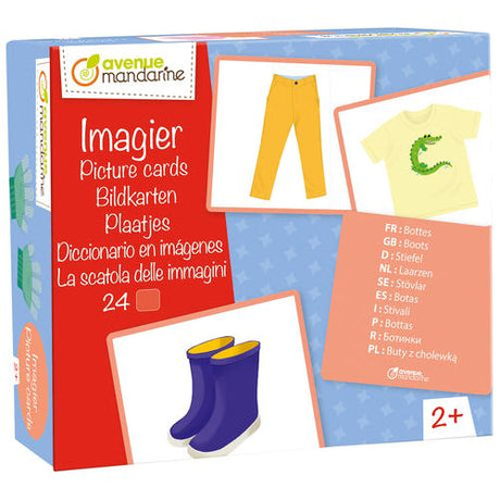 AVENUE MANDARINE - Educatief Spel Plaatjes "Kledij" 2+ - Le CirQue Conceptstore