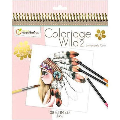 AVENUE MANDARINE - Coloriage Wild 2 (Illustratie Emmanuelle Colin) 8+ - Le CirQue Kidsconceptstore 