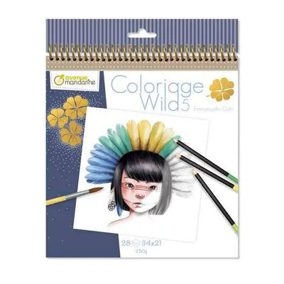 AVENUE MANDARINE - Coloriage Wild 5 (Illustratie Emmanuelle Colin) 8+ - Le CirQue Kidsconceptstore 