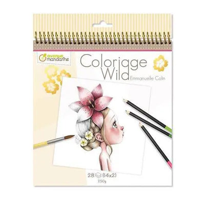 AVENUE MANDARINE - Coloriage Wild (Illustratie Emmanuelle Colin) 8+ - Le CirQue Kidsconceptstore 