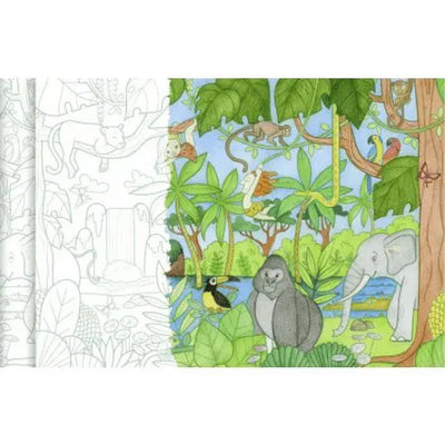 AVENUE MANDARINE - Graffy Roll Jungle (5meter) 2+ - Le CirQue Kidsconceptstore 