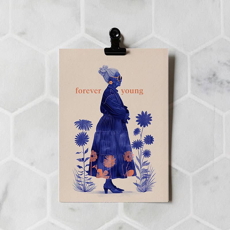 BOTANOPIA | Wenskaart | Forever Young - Le CirQue Conceptstore