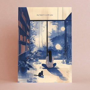 BOTANOPIA | Wenskaart | My heart is with you - Le CirQue Conceptstore