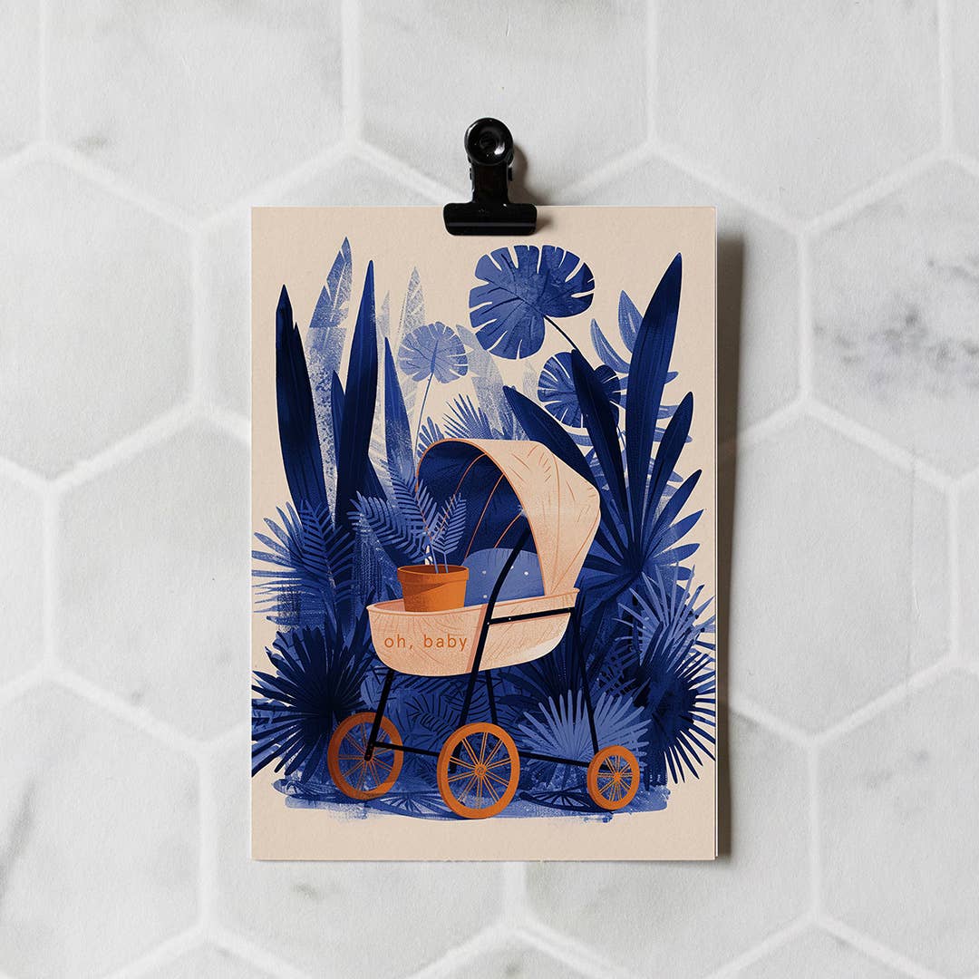 BOTANOPIA | Wenskaart | Oh, baby - Le CirQue Conceptstore