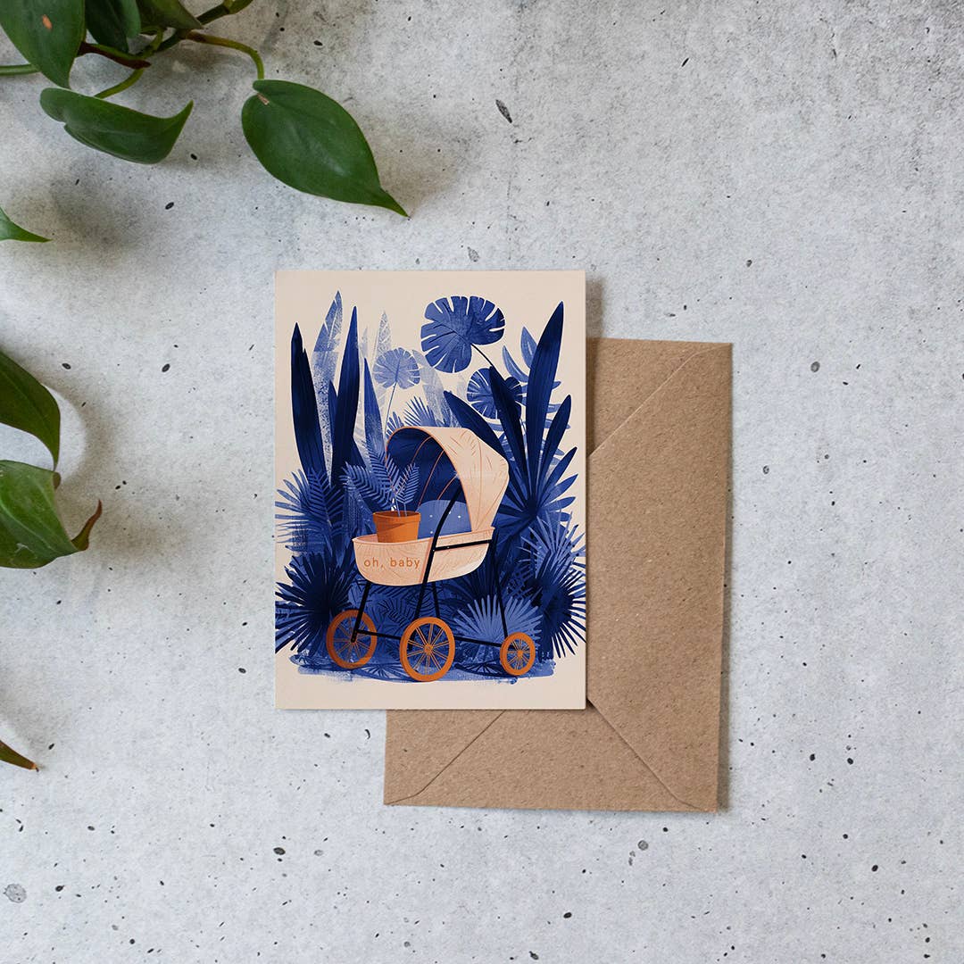 BOTANOPIA | Wenskaart | Oh, baby - Le CirQue Conceptstore