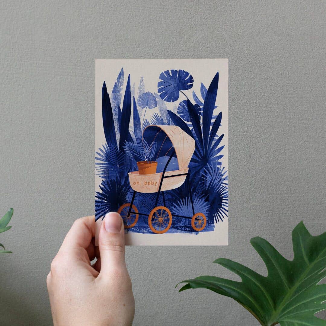 BOTANOPIA | Wenskaart | Oh, baby - Le CirQue Conceptstore