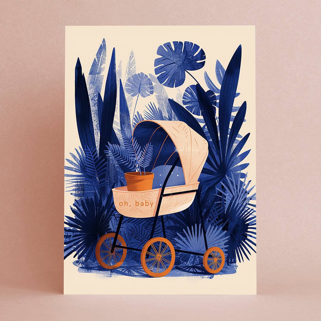 BOTANOPIA | Wenskaart | Oh, baby - Le CirQue Conceptstore