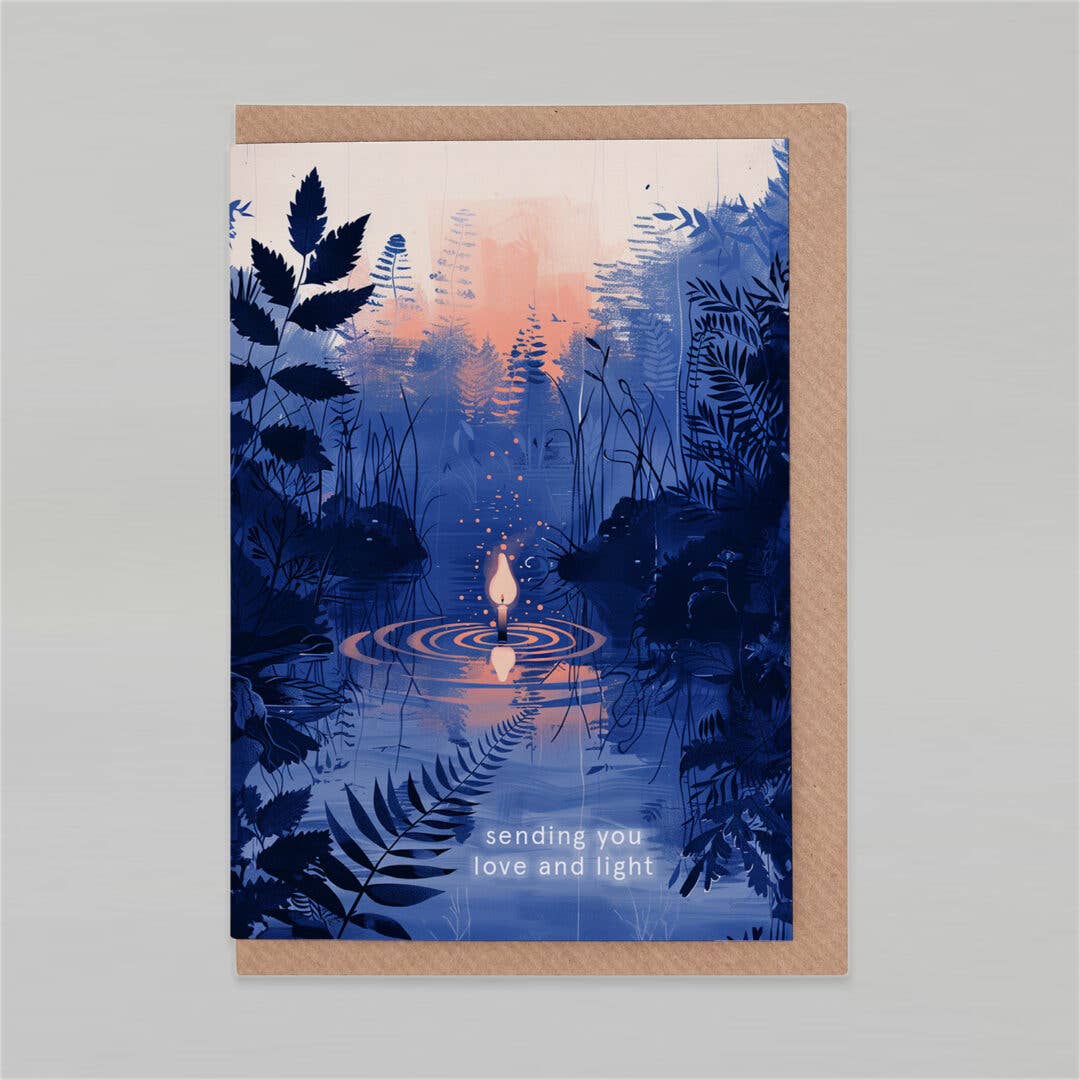 BOTANOPIA | Wenskaart | Sending you love and light - Le CirQue Conceptstore