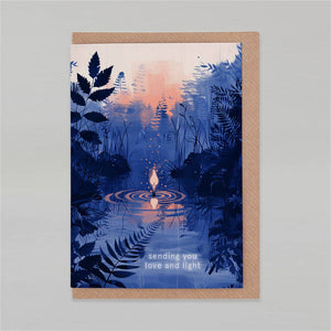 BOTANOPIA | Wenskaart | Sending you love and light - Le CirQue Conceptstore