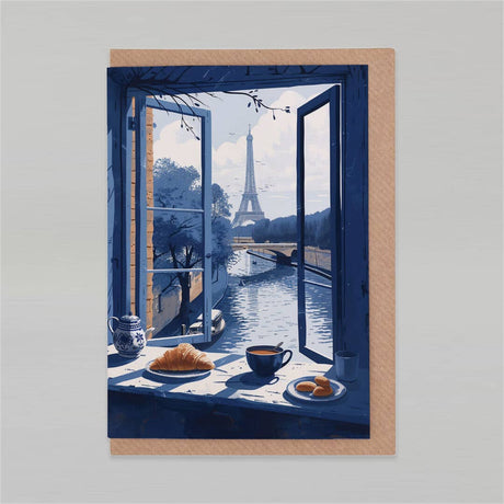 BOTANOPIA | Wenskaart | View of the Seine a Paris - Le CirQue Conceptstore