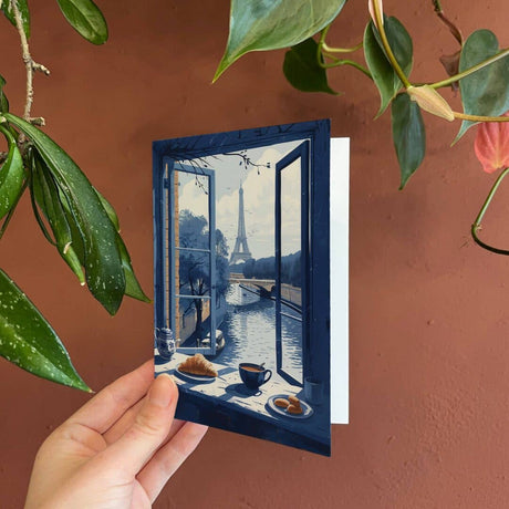 BOTANOPIA | Wenskaart | View of the Seine a Paris - Le CirQue Conceptstore