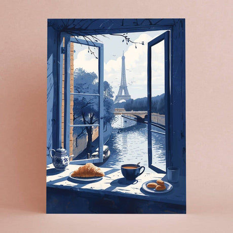 BOTANOPIA | Wenskaart | View of the Seine a Paris - Le CirQue Conceptstore