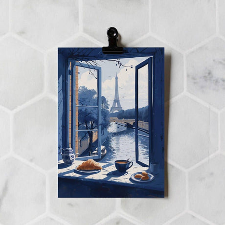 BOTANOPIA | Wenskaart | View of the Seine a Paris - Le CirQue Conceptstore