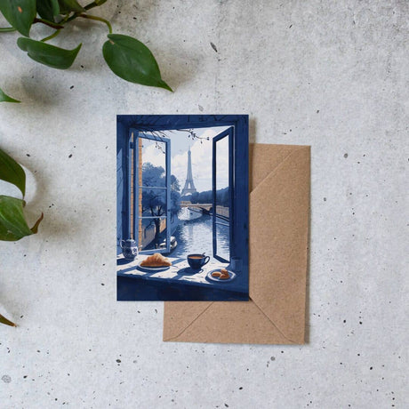 BOTANOPIA | Wenskaart | View of the Seine a Paris - Le CirQue Conceptstore