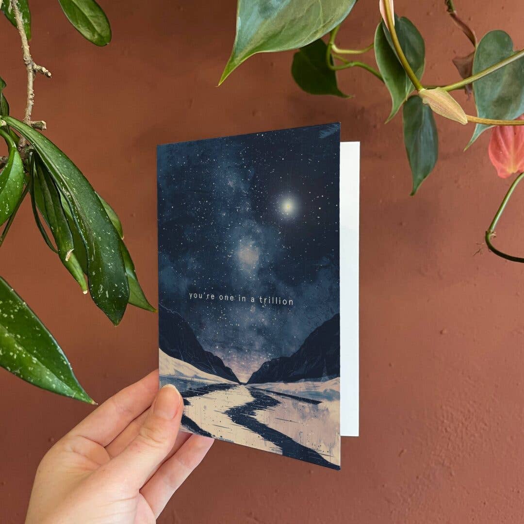 BOTANOPIA | Wenskaart | You're one in a trillion - Le CirQue Conceptstore