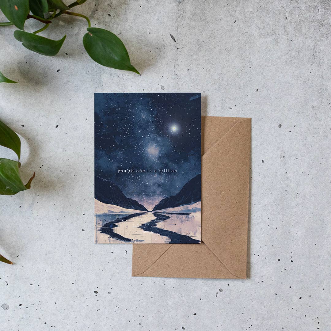 BOTANOPIA | Wenskaart | You're one in a trillion - Le CirQue Conceptstore