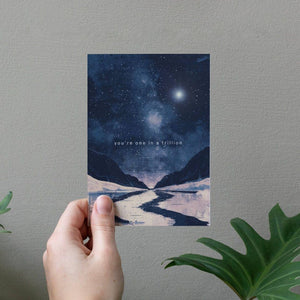 BOTANOPIA | Wenskaart | You're one in a trillion - Le CirQue Conceptstore