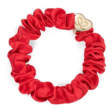BY ELOISE - Gold Heart Scrunchie Chili Red - Le CirQue Conceptstore