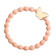 BY ELOISE | Haarelastiek | Gold Butterfly Peach - Le CirQue Conceptstore