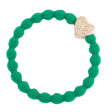BY ELOISE | Haarelastiek | Gold Heart Emerald Green - Le CirQue Conceptstore