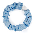 BY ELOISE | Haarelastiek | Silver Heart Scrunchie Sky Blue - Le CirQue Conceptstore