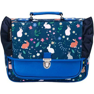 CARAMEL&CIE -  Blauw met schattige konijnenprint (Mini) - Le CirQue Kidsconceptstore 