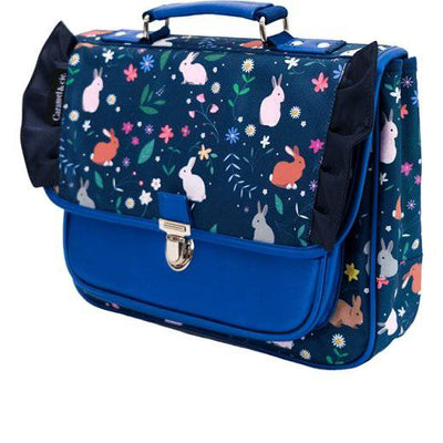 CARAMEL&CIE -  Blauw met schattige konijnenprint (Mini) - Le CirQue Kidsconceptstore 
