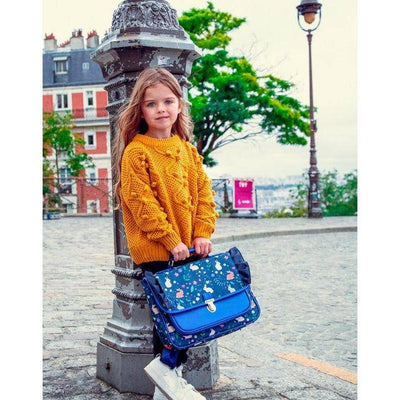 CARAMEL&CIE -  Blauw met schattige konijnenprint (Mini) - Le CirQue Kidsconceptstore 