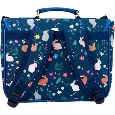 CARAMEL&CIE -  Blauw met schattige konijnenprint (Mini) - Le CirQue Kidsconceptstore 