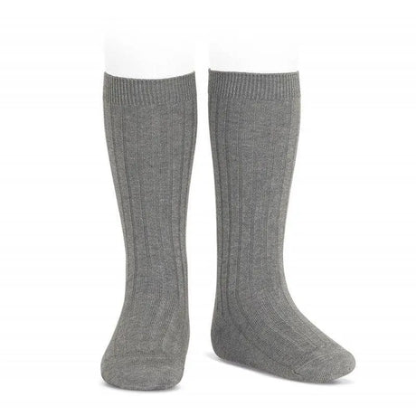 CONDOR - Kniesokken - Light Grey (Color 230) - Le CirQue Conceptstore