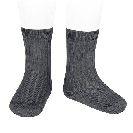 CONDOR - Korte Sokken - Anthracite (Color 290) - Le CirQue Conceptstore