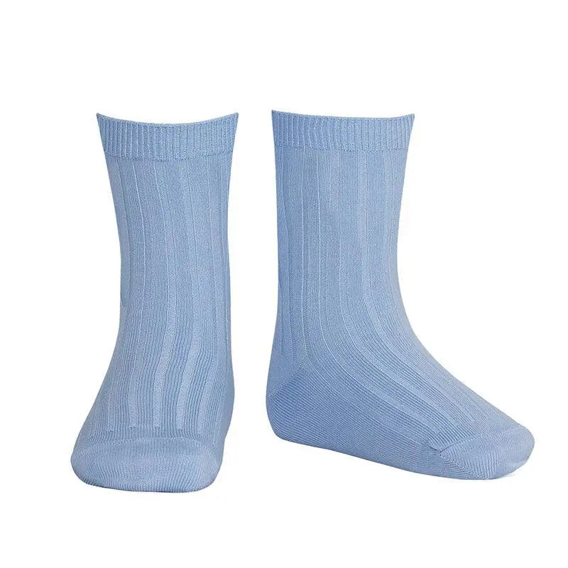 CONDOR - Korte Sokken - Bluish (Color 446) - Le CirQue Conceptstore