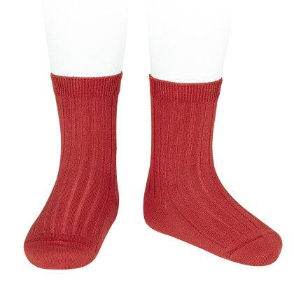 CONDOR - Korte sokken - Red ( Color 550) - Le CirQue Kidsconceptstore 