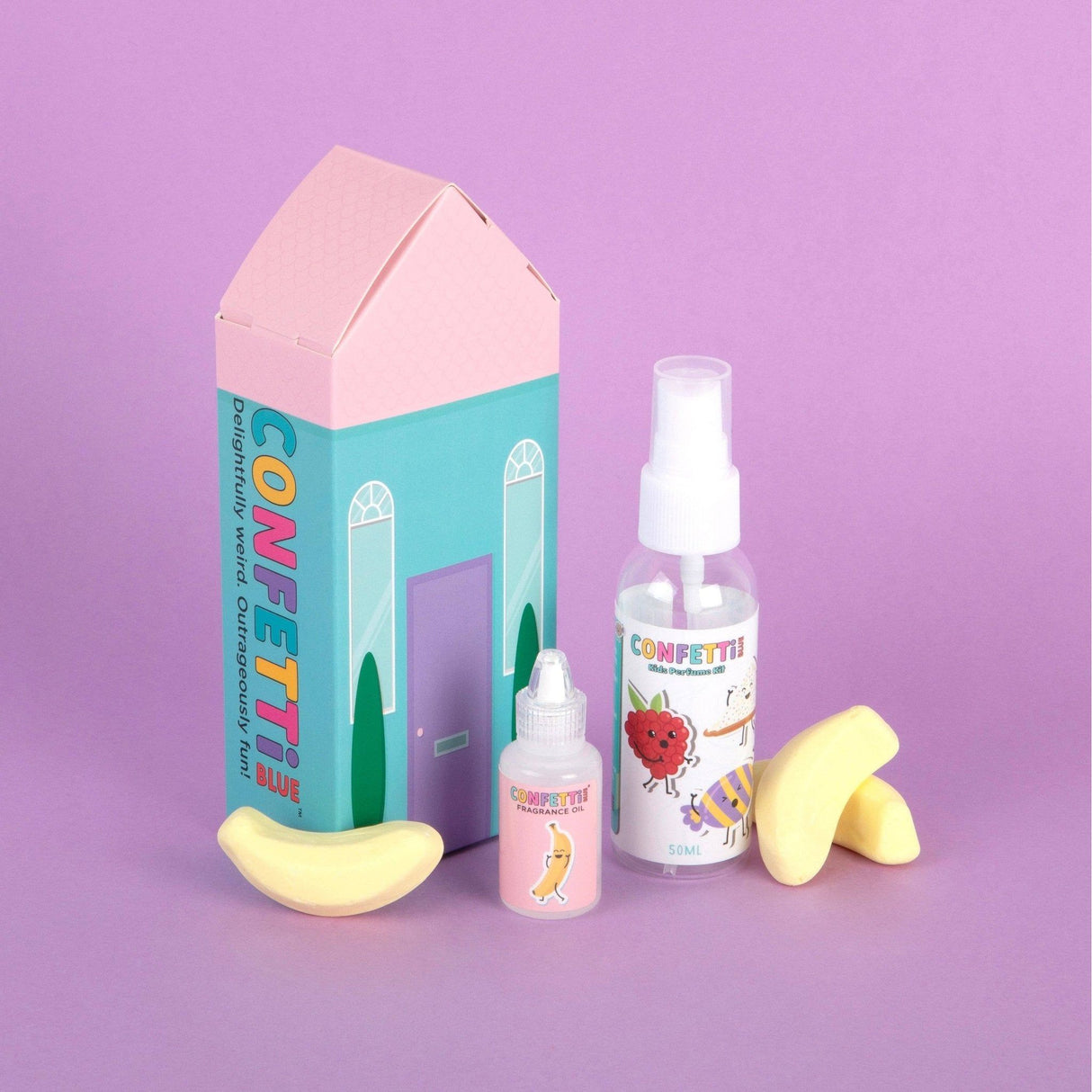 CONFETTI BLUE | Maak je eigen Parfum | Banana Candy - Le CirQue Conceptstore