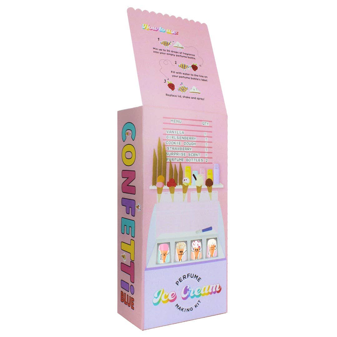CONFETTI BLUE | Maak je eigen Parfum | Ice Cream Set - Le CirQue Conceptstore