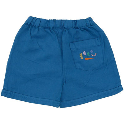 COPENHAGEN COLORS - Twill Short Blue - Le CirQue Kidsconceptstore 