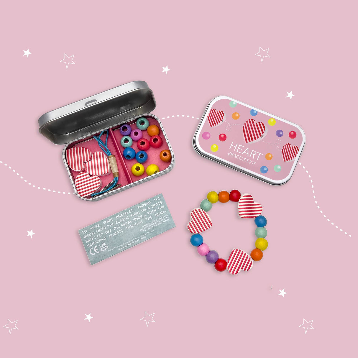 COTTON TWIST | DIY Armbandjes maken | Cadeauset Heart - Le CirQue Conceptstore