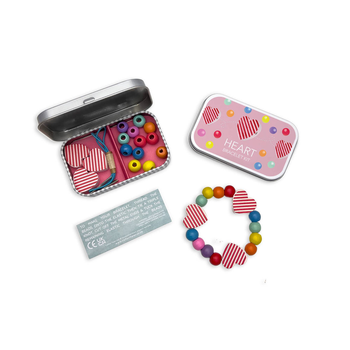 COTTON TWIST | DIY Armbandjes maken | Cadeauset Heart - Le CirQue Conceptstore