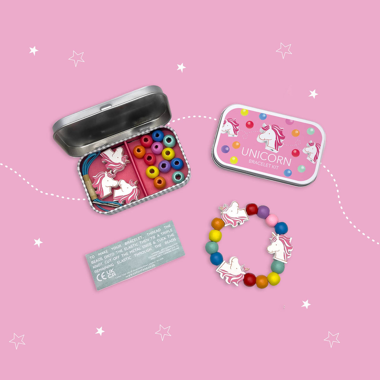 COTTON TWIST | DIY Armbandjes maken | Cadeauset Unicorn - Le CirQue Conceptstore