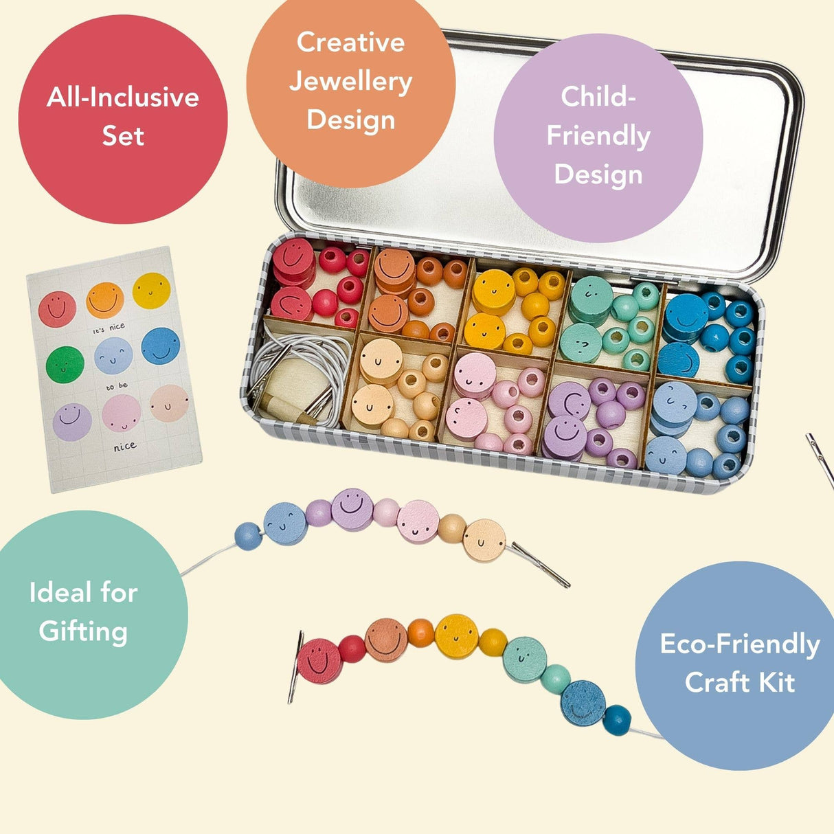 COTTON TWIST | DIY Armbandjes maken | It's Nice To Be Nice - Le CirQue Conceptstore