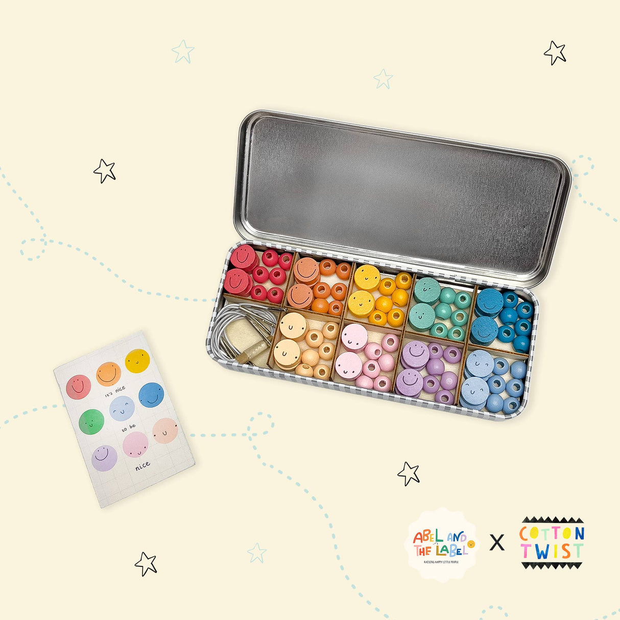 COTTON TWIST | DIY Armbandjes maken | It's Nice To Be Nice - Le CirQue Conceptstore